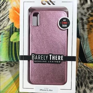 Case•Mate Apple iPhone Xs Max Barely There Leather